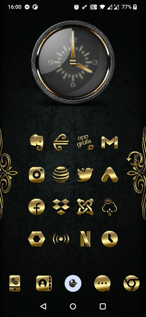 Gold-PD Icon Pack