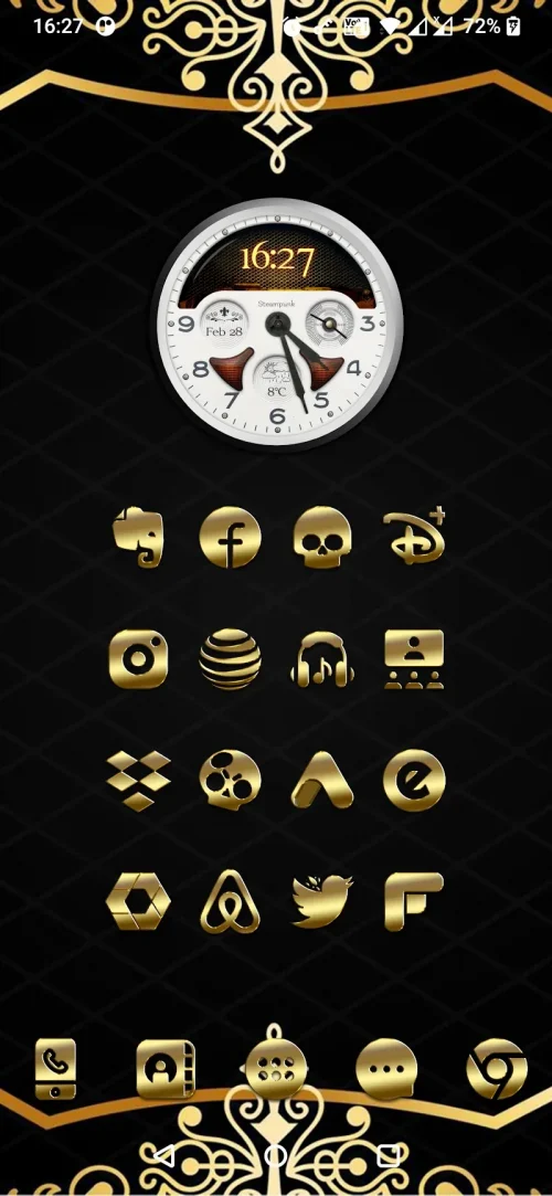 Gold-PD Icon Pack
