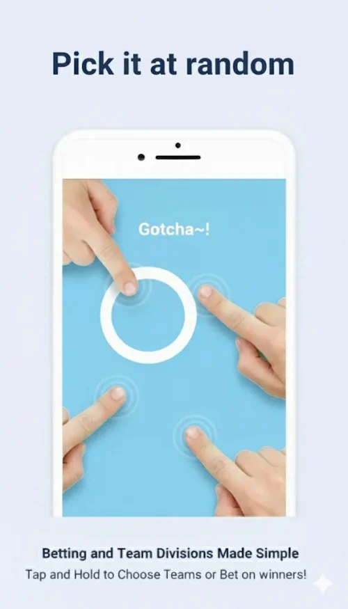 Gotcha,finger chooser,roulette
