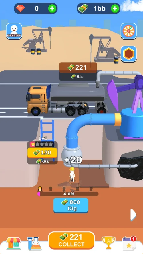 Idle Oil Well