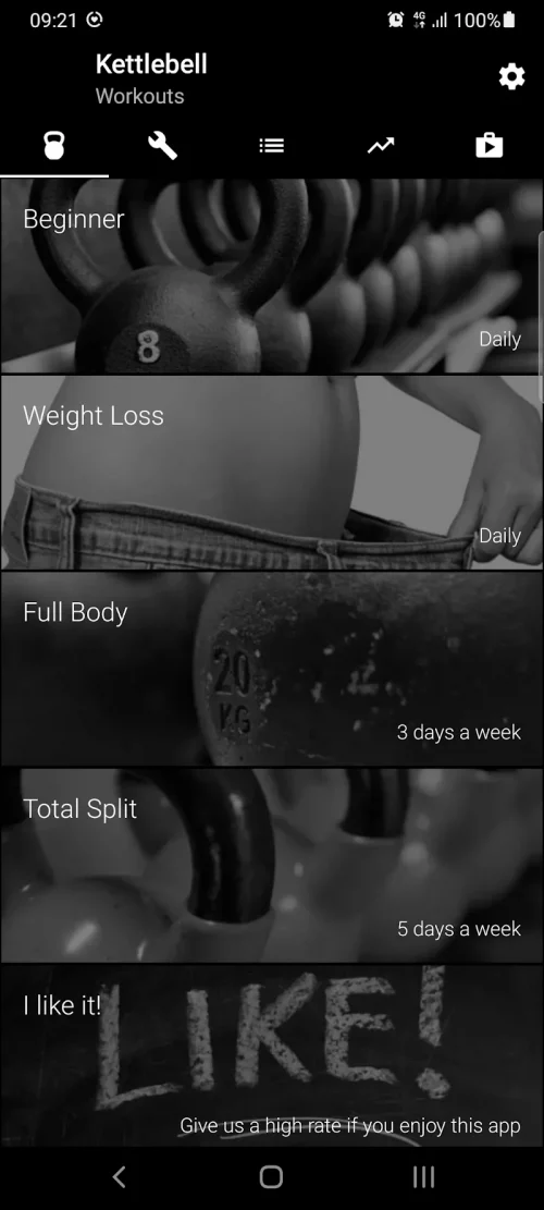 Kettlebell Home Workout