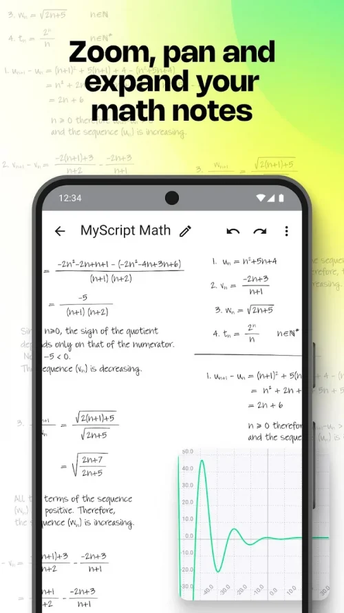 MyScript Math: Solve & Plot