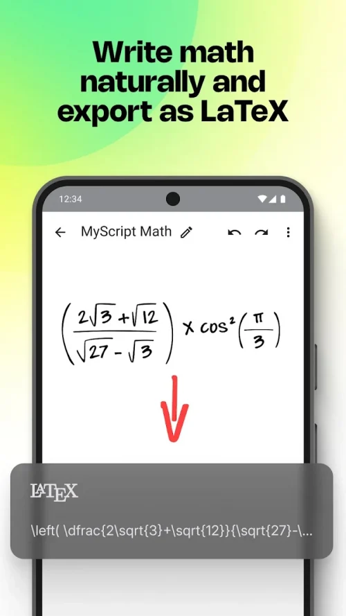 MyScript Math: Solve & Plot