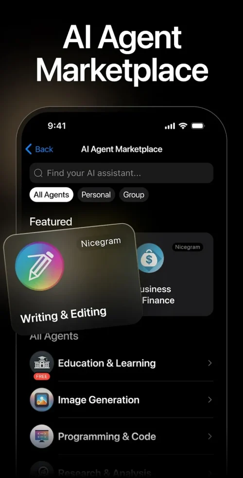Nicegram: Secure AI Messenger