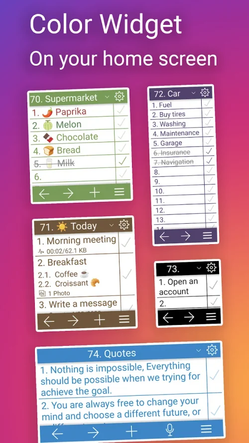 NoteToDo – Notes & To Do List