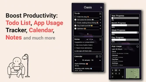 Oasis – Minimal App Launcher