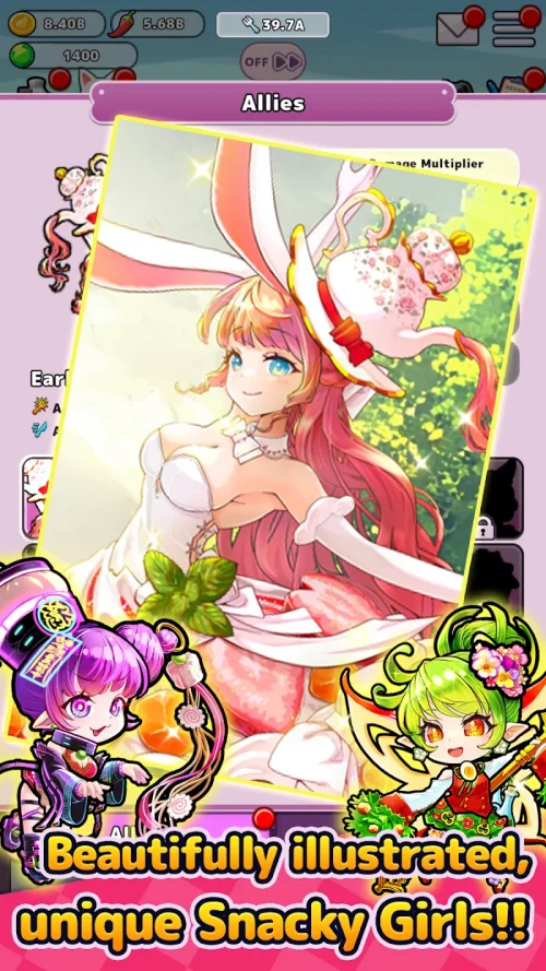 Snacky Girls!