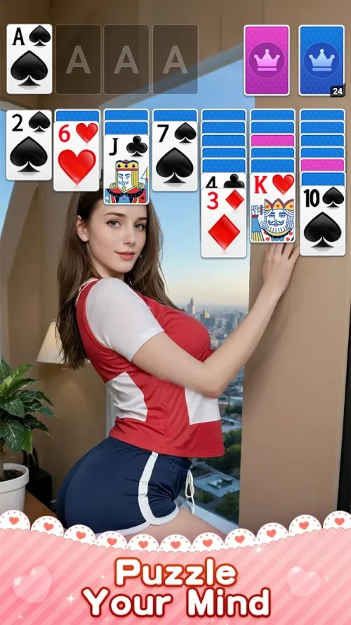 Solitaire Angel – Card Puzzle