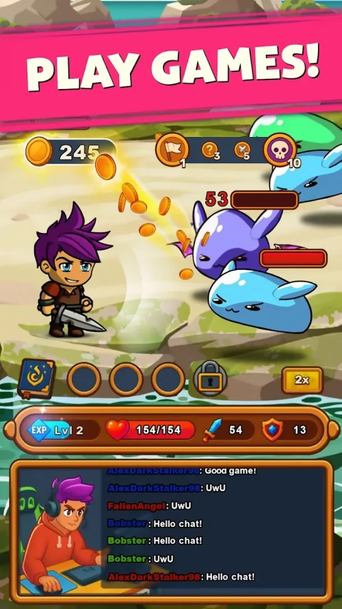 Streamer Go: Idle RPG