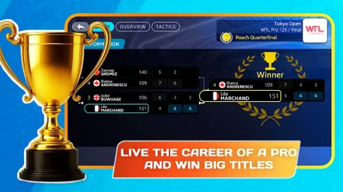 Tennis Manager 25 – MY PLAYER