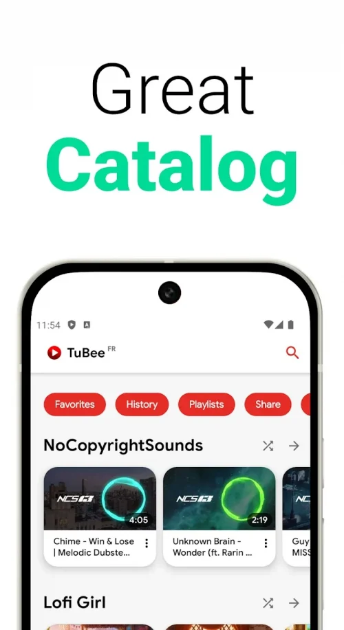 TuBee: Video player for Tube