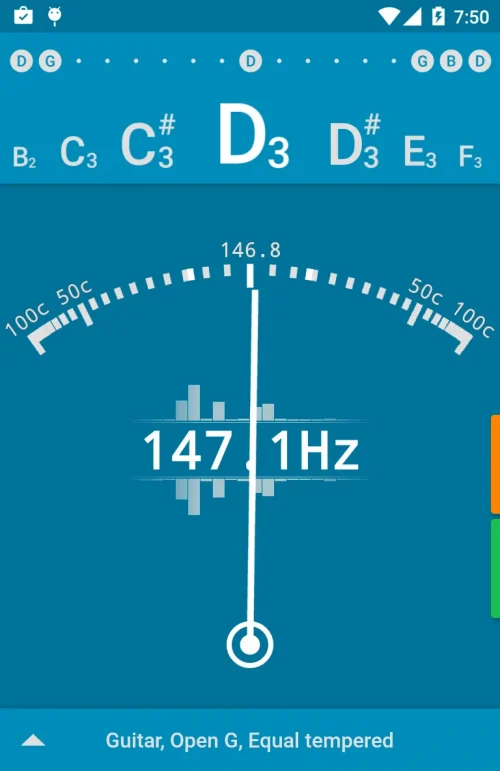 Tuner – gStrings
