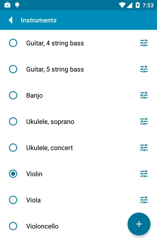 Tuner – gStrings