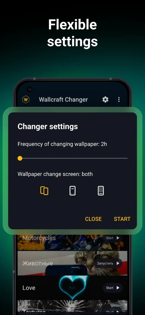 Wallpaper Changer, Auto Change