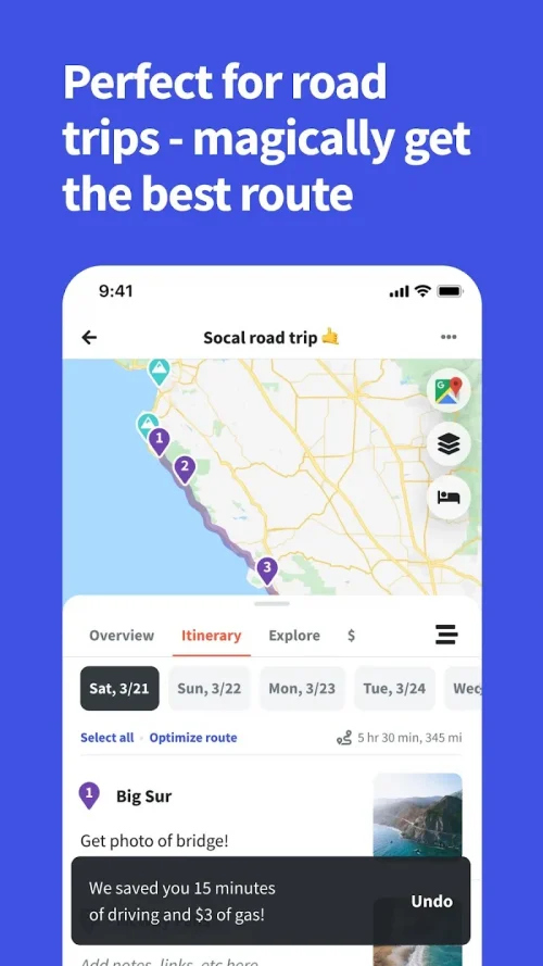 Wanderlog – Trip Planner App