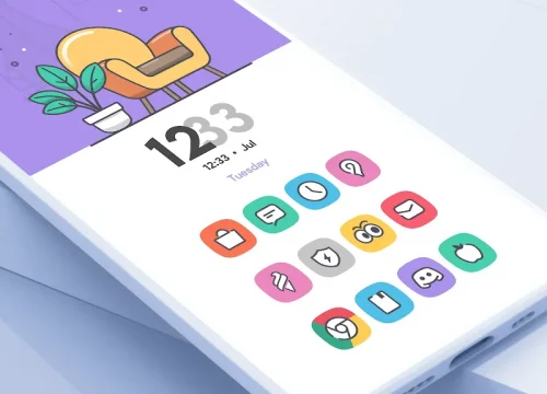 Adaptive Toons Icon Pack