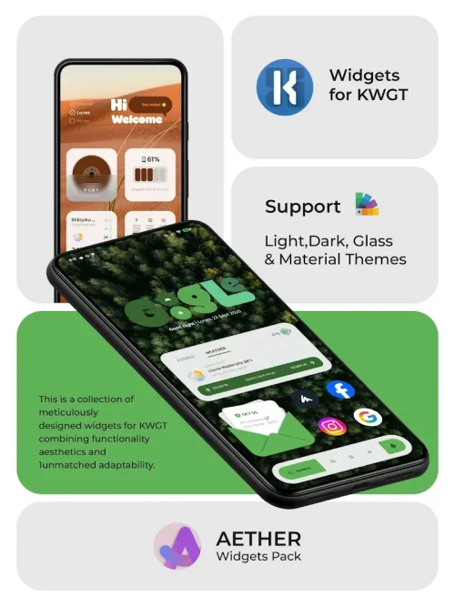 Aether Widgets KWGT