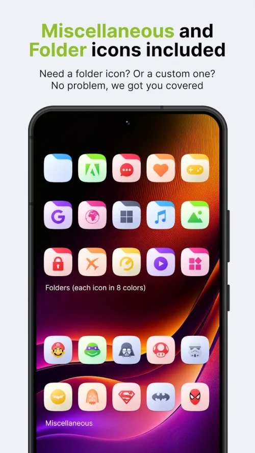 Ares Light: Pastel Icon Pack