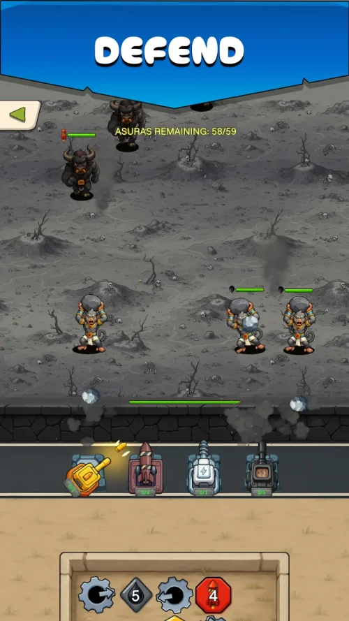 Asura Attack 2 -Puzzle Defense
