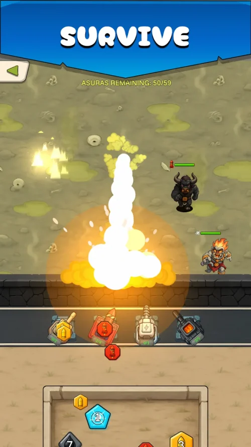Asura Attack 2 -Puzzle Defense
