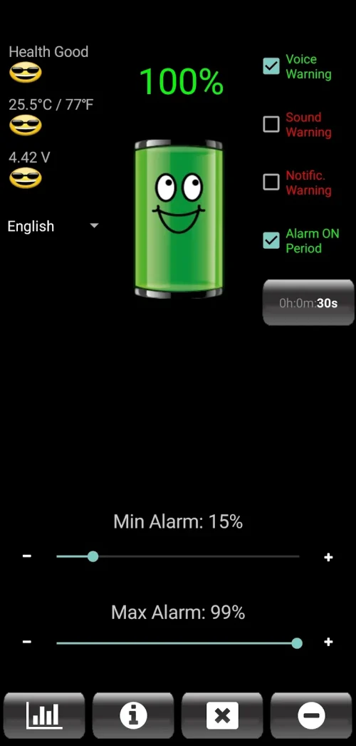 Battery Alarm PRO