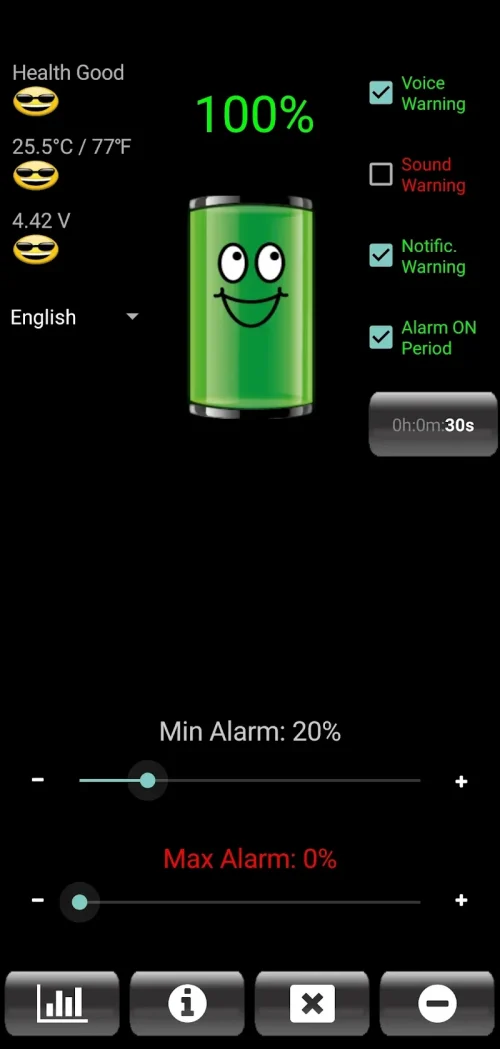 Battery Alarm PRO
