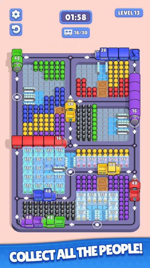 Color Train Match