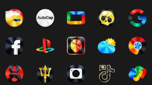 Darko Metal Icon Pack