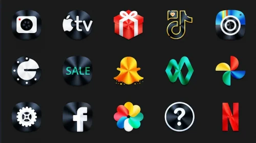 Darko Metal Icon Pack