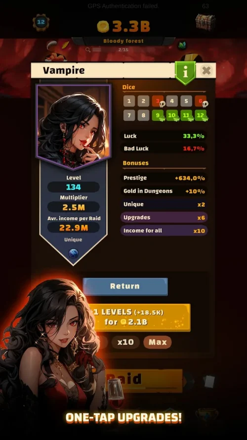 Dice Mastery: Idle Raiders