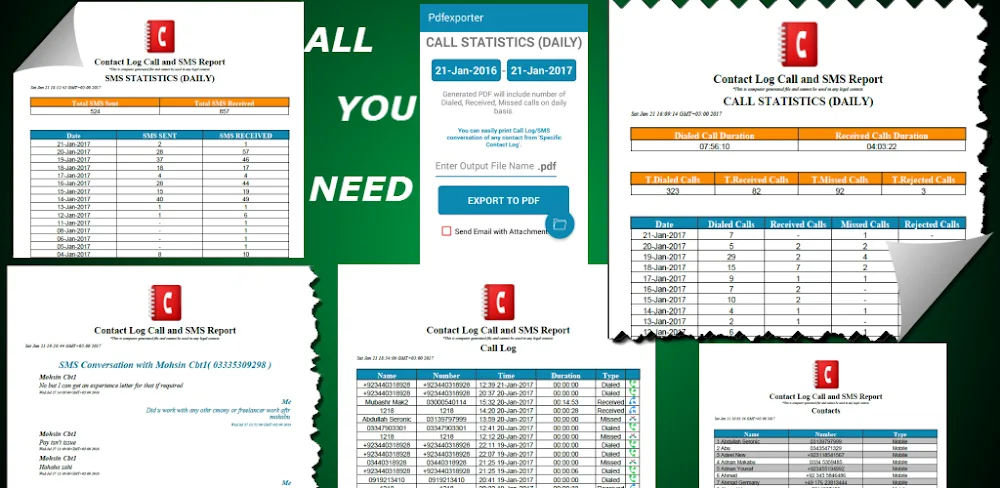 E2PDF SMS Call Backup Restore