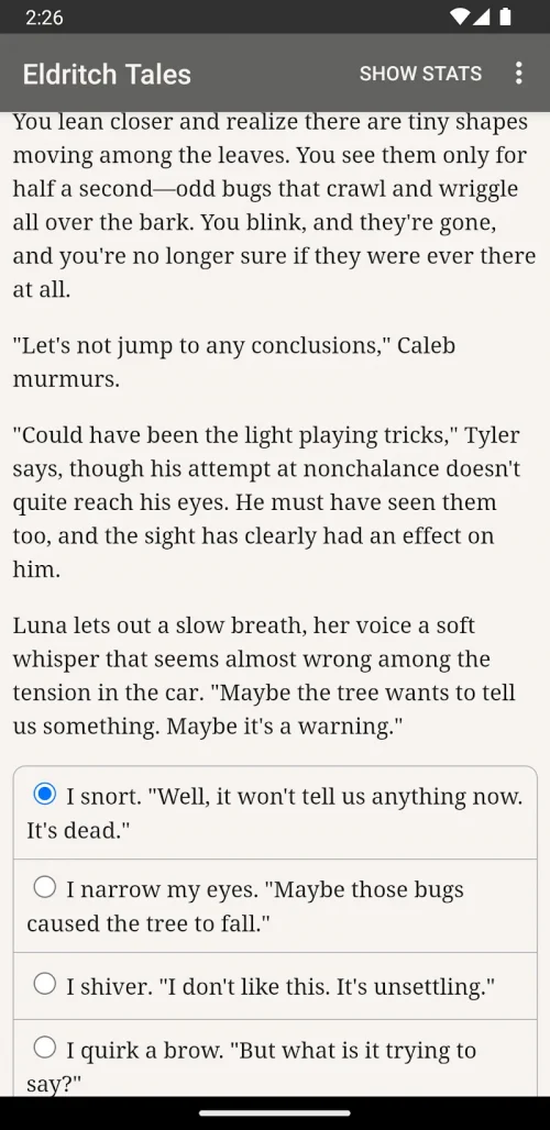 Eldritch Tales: Inheritance