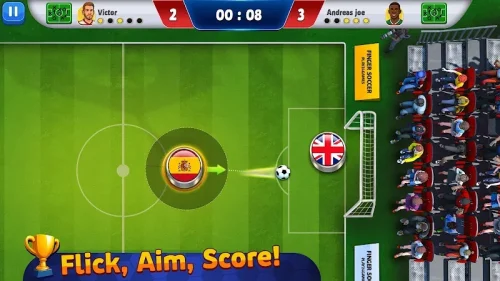 Finger Soccer Flick Football
