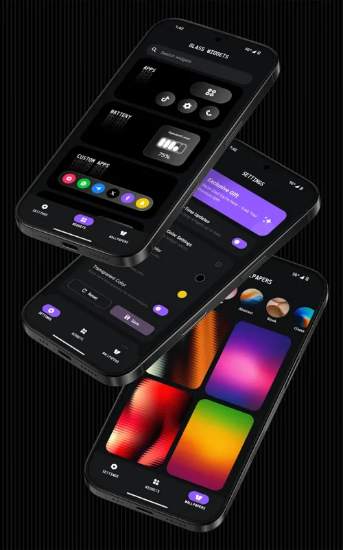Glass Widgets