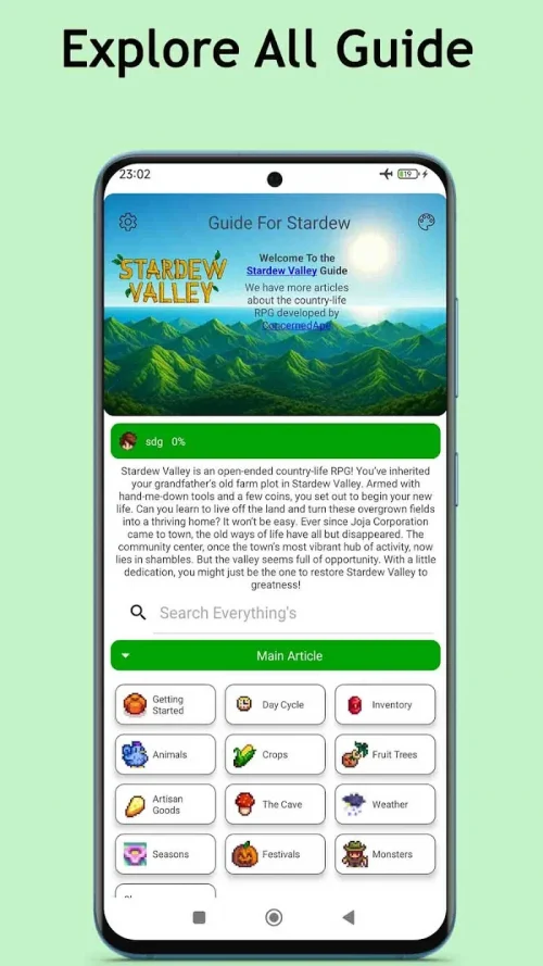 Guide For Stardew