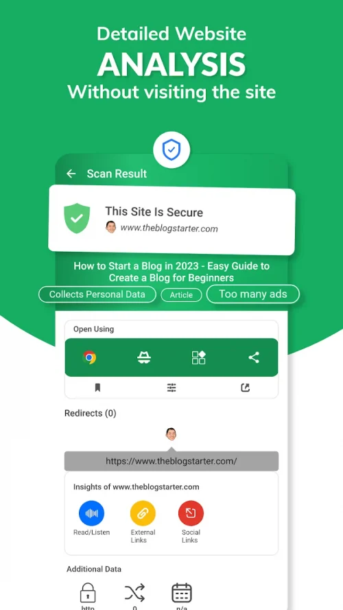 LinkWall: Anti-Phishing app