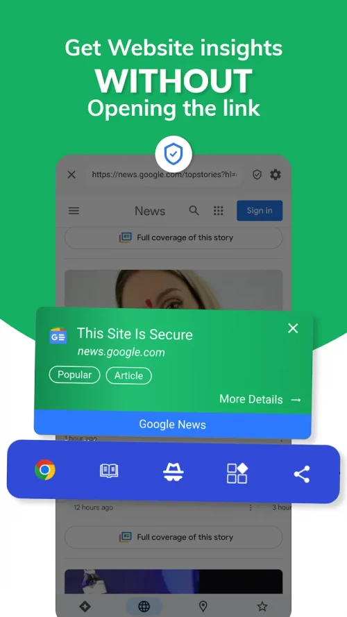 LinkWall: Anti-Phishing app