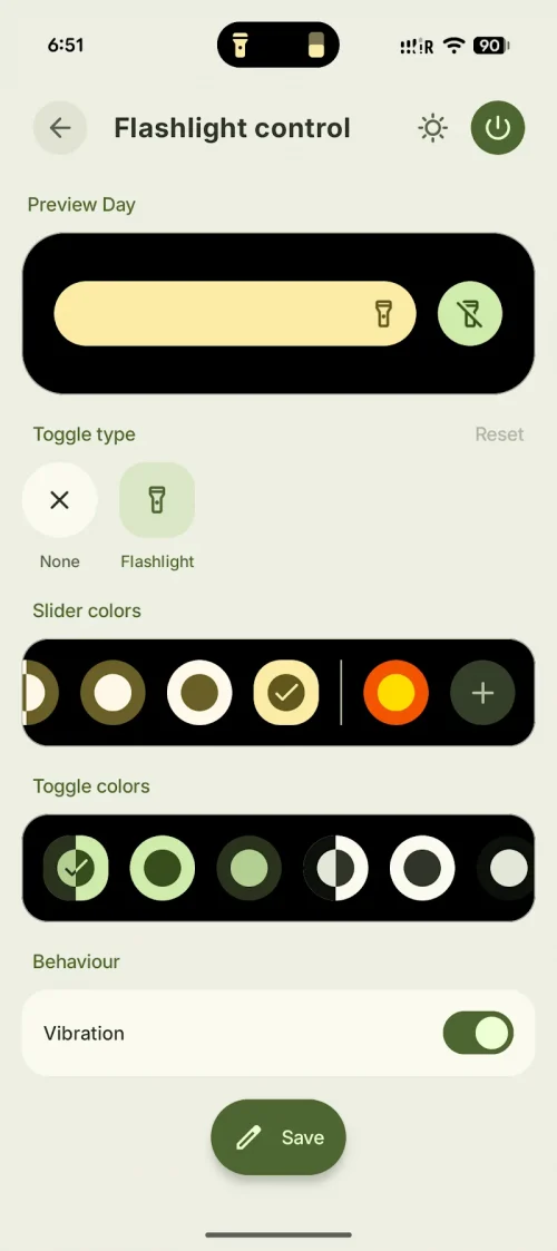 Material Capsule: Dynamic UI