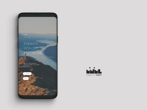 Mnml – Minimal KWGT widgets