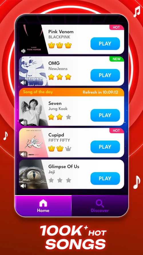 Music Piano 7: Rush Song Games