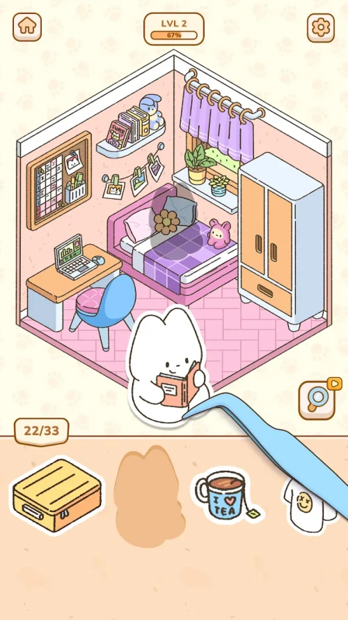 My Sticker Room – Decor Game
