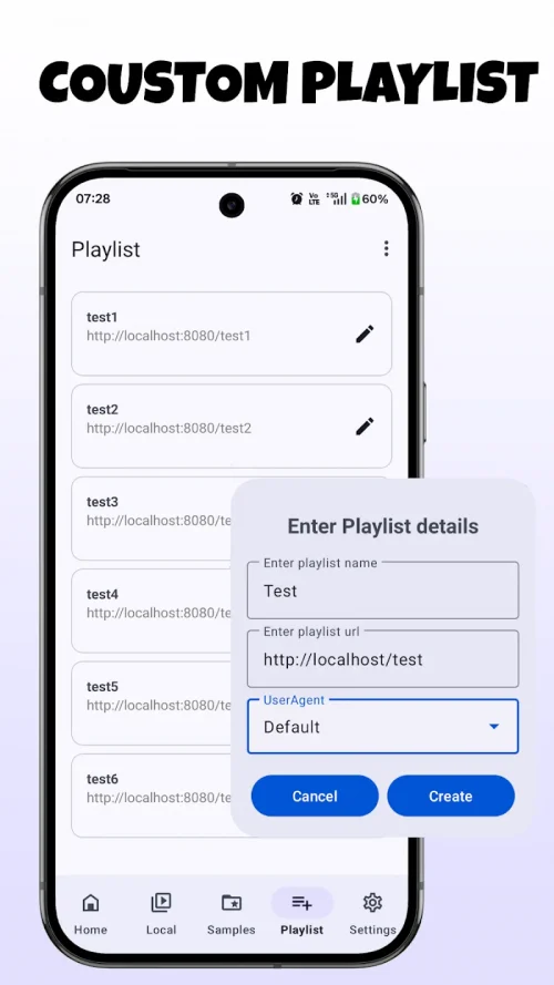 Network Stream (Video) Player