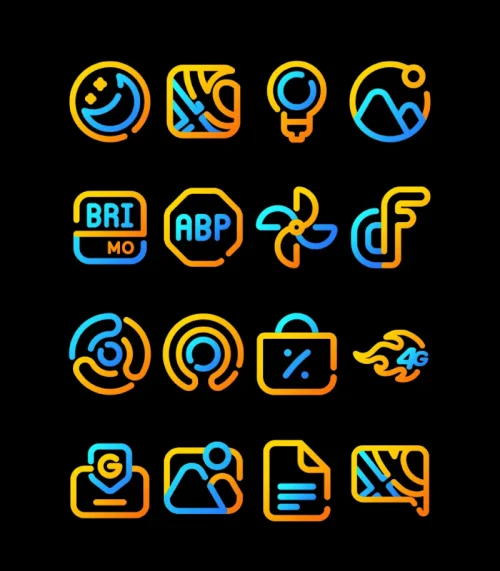 Nuclear – Lines Icon Pack