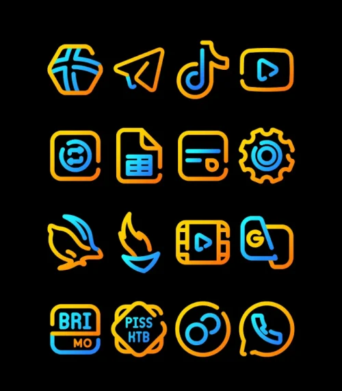 Nuclear – Lines Icon Pack