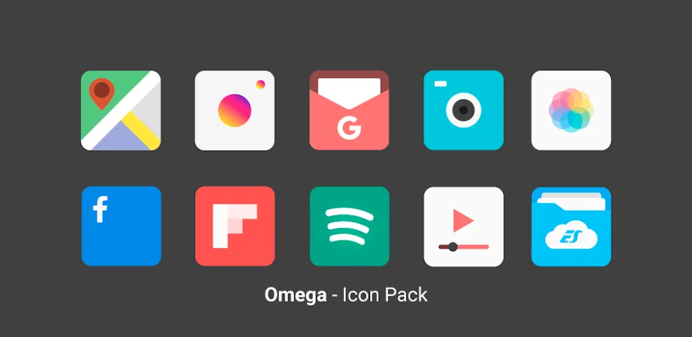 Omega – Icon Pack