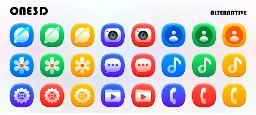 One3D – Icon Pack