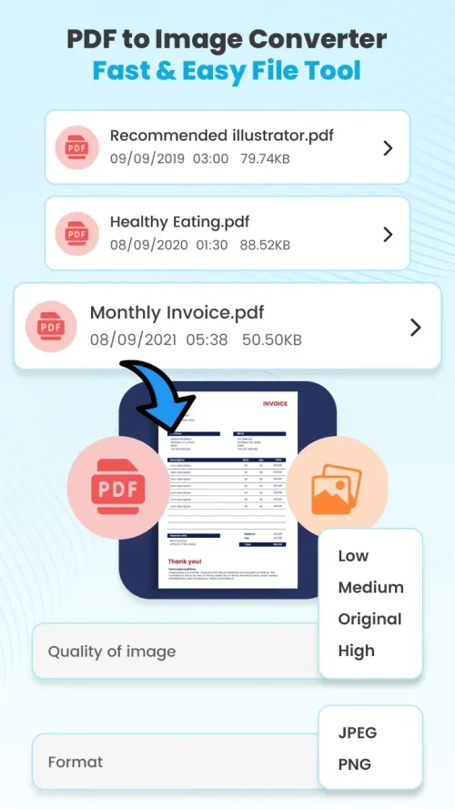 PDF2IMG: PDF Converter & Tools