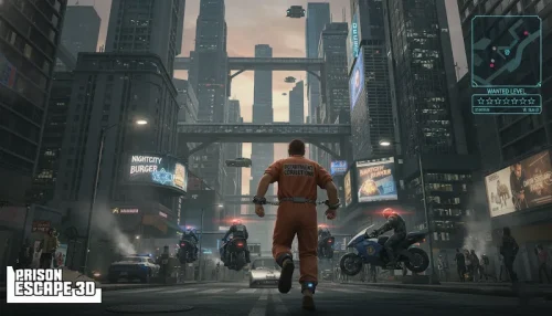 Prison Escape 3D : Bullet Hero