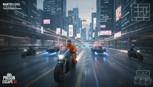 Prison Escape 3D : Bullet Hero