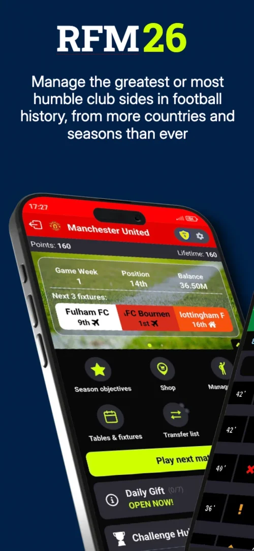 RFM26 – Football manager
